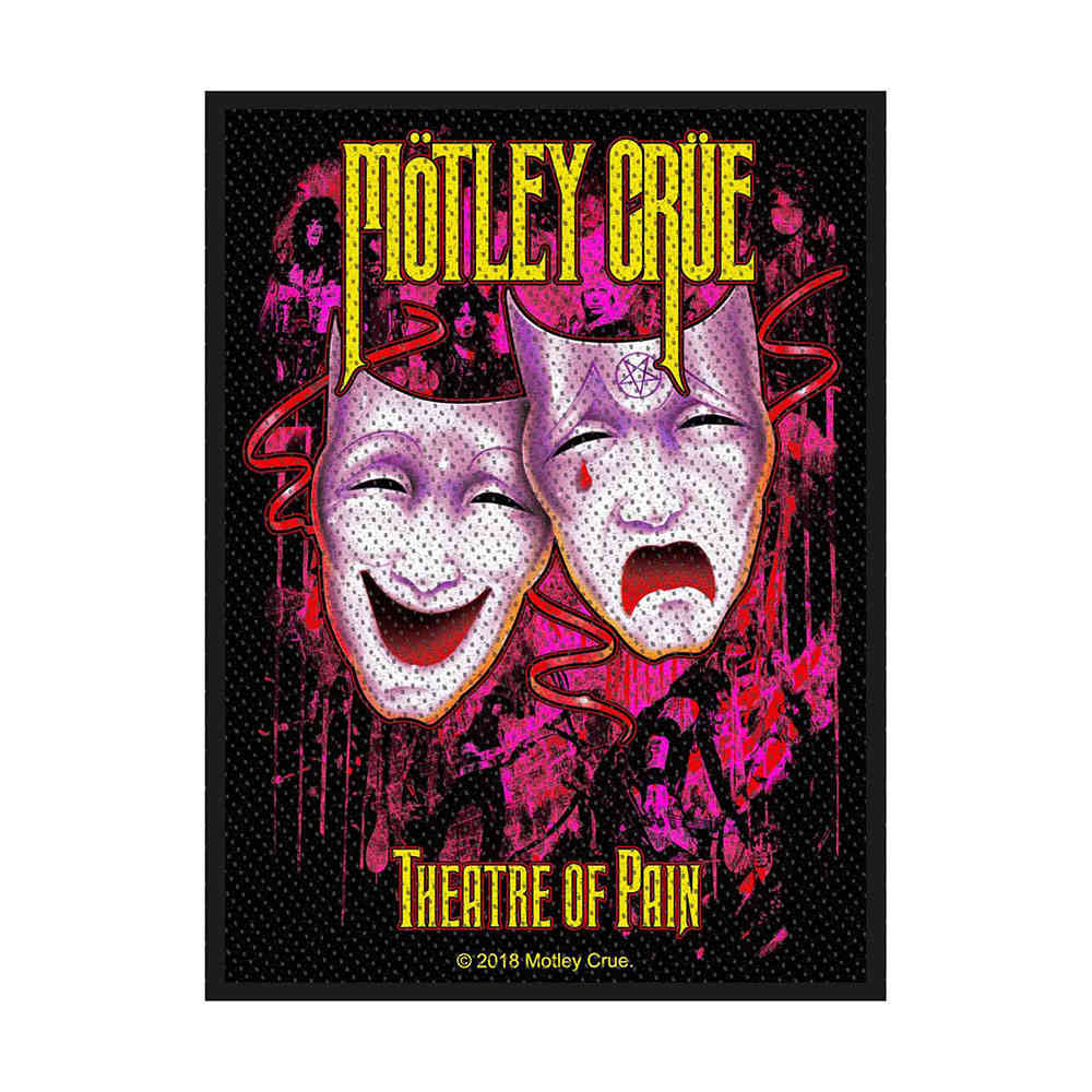 Motley Crue - Theatre Of Pain Patch - Mehrfarben